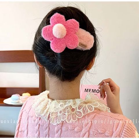 Kẹp Mỏ Vịt Hình Bông Hoa Cỡ Lớn - Phụ Kiện Tóc Thời Trang Độc Đáo, Giúp Giữ Tóc Gọn Gàng và Nổi Bật Phong Cách Cá Nhân