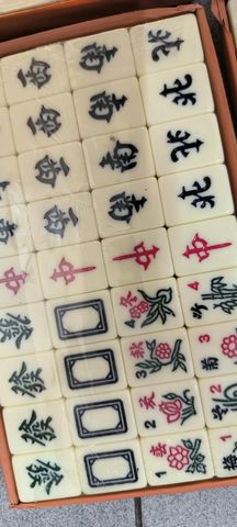 Bộ Cờ Mạt Chược Nhật và Trung - Chơi Hai Kiểu, 144 Quân Cờ + 4 Quân Dora - Trò Chơi Thú Vị Cho Gia Đình