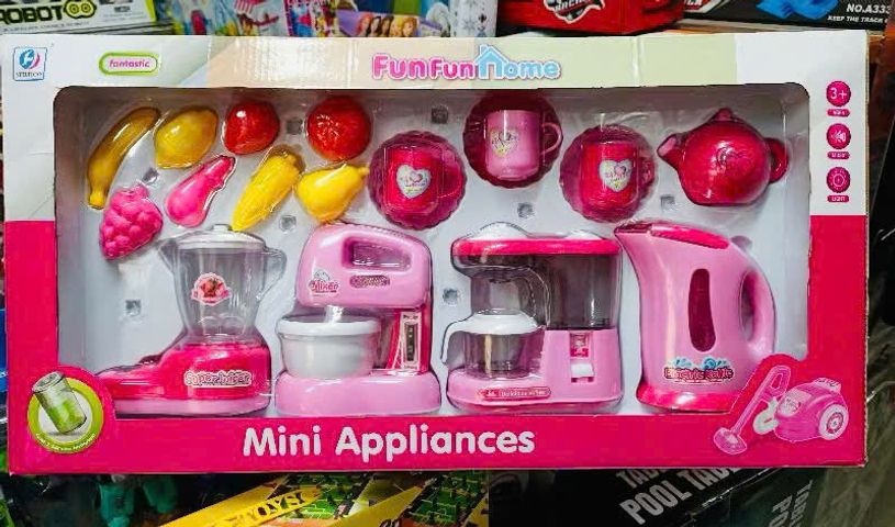 Đồ Chơi Gia Dụng YH868-1 Mini Appliances Có Đèn Âm Thanh - Đồ Chơi Nấu Ăn Cho Trẻ Em Từ 3 Tuổi Khám Phá Thế Giới Ẩm Thực