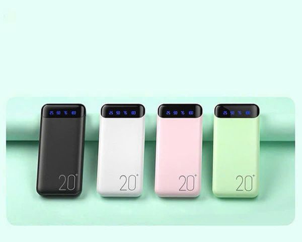 Sạc Dự Phòng WK WP 163 20.000mAh với Màn Hình LED - Thiết Kế Hiện Đại, Sạc Nhanh, Phụ Kiện Du Lịch Thiết Yếu