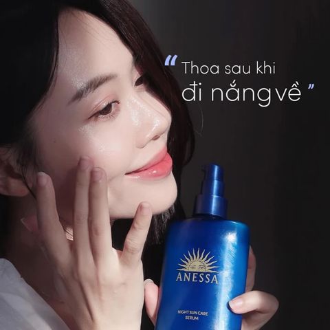 Serum nhả nắng Anessa Night Sun Care Serum Japan 180ml