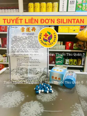 Tuyết Liên Đơn Silitan - Hỗ Trợ Sức Khoẻ, Hộp 25 Viên Chất Lượng Cao, Giải Pháp Tăng Cường Sức Đề Kháng