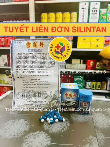 Tuyết Liên Đơn Silitan - Hỗ Trợ Sức Khoẻ, Hộp 25 Viên Chất Lượng Cao, Giải Pháp Tăng Cường Sức Đề Kháng