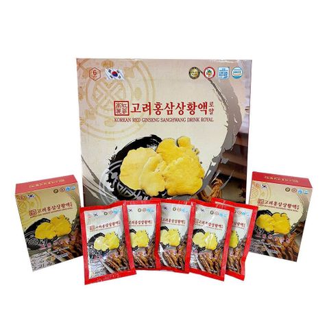 Nước Hồng Sâm Nấm Thượng Hoàng Jeong Won Hàn Quốc - Hộp 30 Gói x 80ml - Bồi Bổ Sức Khỏe, Tăng Cường Miễn Dịch, Giảm Mệt Mỏi