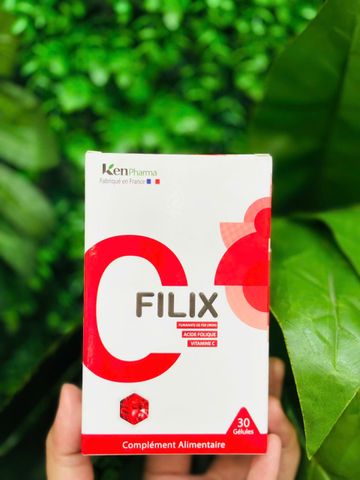 Viên Uống Bổ Sung Sắt & Acid Folic FILIX Nhập Khẩu Pháp - Hỗ Trợ Thiếu Máu, Dinh Dưỡng Cho Phụ Nữ Mang Thai