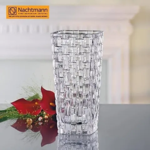 Bình cắm hoa Nachtmann Bossa Nova 28cm - Pha lê sang trọng, Trang trí nội thất, Quà tặng ý nghĩa cho các dịp đặc biệt