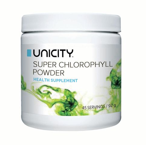 Bột Diệp Lục Unicity Super Chlorophyll Powder - Hỗ Trợ Thanh Lọc, Tăng Đề Kháng, Làm Đẹp Da Từ Bên Trong 100% Chính Hãng