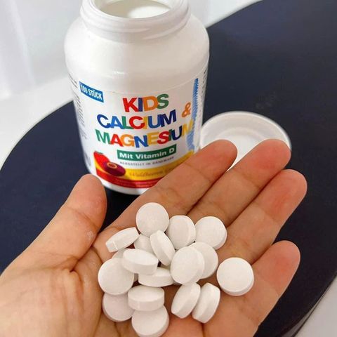 Kids Calcium & Magnesium Mit Vitamin D New Nordic 180 viên
