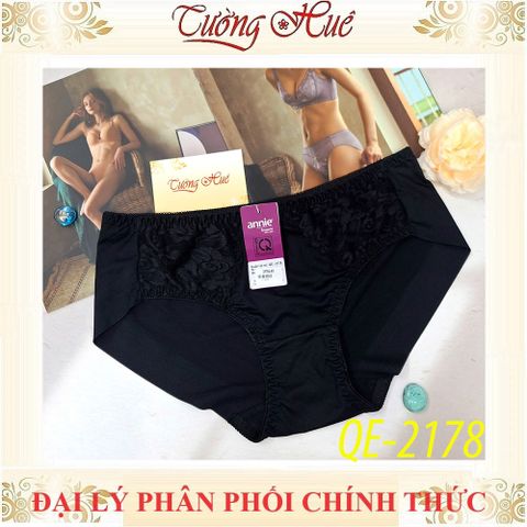 Quần Lót Nữ Không Viền Sau Annie QE 2178 - Dáng Lưng Thấp, Ren Gợi Cảm, Nhiều Màu, Thoải Mái Khi Mặc