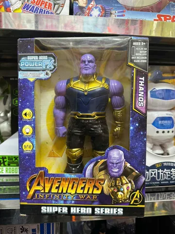 Đồ Chơi Siêu Nhân Avengers Thanos Có Đèn Âm Thanh - Mô Hình Phát Triển Tư Duy Sáng Tạo Cho Trẻ Em