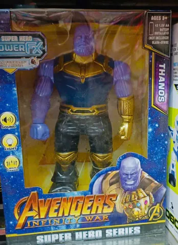 Đồ Chơi Siêu Nhân Avengers Thanos Có Đèn Âm Thanh - Mô Hình Phát Triển Tư Duy Sáng Tạo Cho Trẻ Em