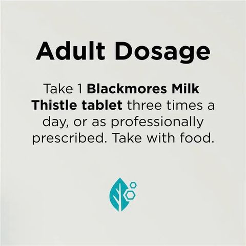 Viên uống hỗ trợ sức khỏe gan Blackmores Milk Thistle 42 viên - Giúp giải độc cơ thể và bảo vệ gan hiệu quả