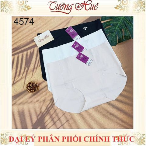 Quần Lót Nữ Annie 4574 Lưng Cao Bao Phủ Nguyên Mông Không Viền May - Đồ Lót Su Đúc Thời Trang Việt Nam