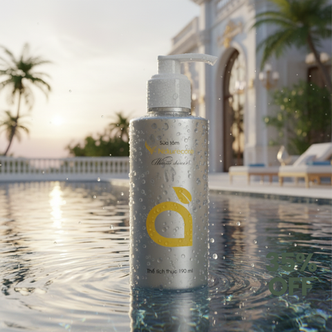 Sữa Tắm Nữ Vnaturecare Hương Hoa Hồng 190mL - Dưỡng Da Mềm Mượt, Lưu Hương Lâu, Chiết Xuất Thiên Nhiên, Phù Hợp Với Da Nhạy Cảm