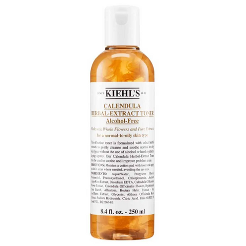 [ tester ] Nước Cân Bằng Hoa Cúc Làm Dịu Da Kiehl's Calendula Herbal Extract Alcohol Free Toner 250ml