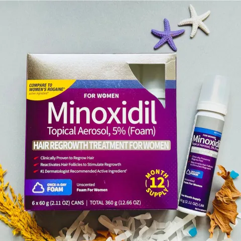 Xịt Mọc Tóc Dành Cho Nữ - Mino 5% Foam Hair Regrowth Treatment For Women