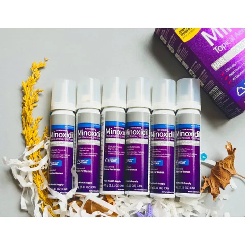 Xịt Mọc Tóc Dành Cho Nữ - Mino 5% Foam Hair Regrowth Treatment For Women