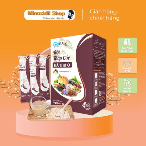 Thập Cốc Hà Thủ Ô Mọc Tóc Nhanh - Tinh Chất Đậu Hạt Tăng Cường Vitamin Cho Tóc Khỏe, Giảm Rụng Tóc Hiệu Quả