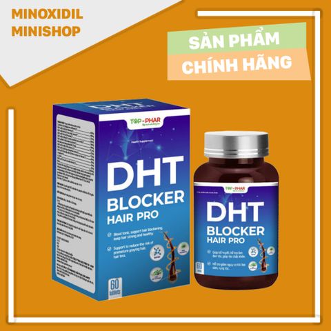 DHT Blocker Hair Pro - Viên uống hỗ trợ mọc tóc nhanh, ngăn rụng tóc và bạc sớm - Sản phẩm dưỡng tóc từ thiên nhiên Việt Nam