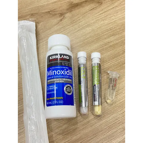 Combo Mọc Râu Tóc Nhanh Minoxidil 5% Dạng Lỏng + LCLT + Retinol + Peo 1,2ml - Bộ Chăm Sóc Da Mặt Mỹ Phẩm Chất Lượng