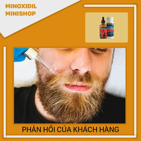 Combo Minoxidil 5% Mọc Râu và Dầu Dưỡng Râu Beard Oil 10ml - Tăng Cường Sinh Trưởng Râu Tóc, Duy Trì Độ Ẩm Tự Nhiên