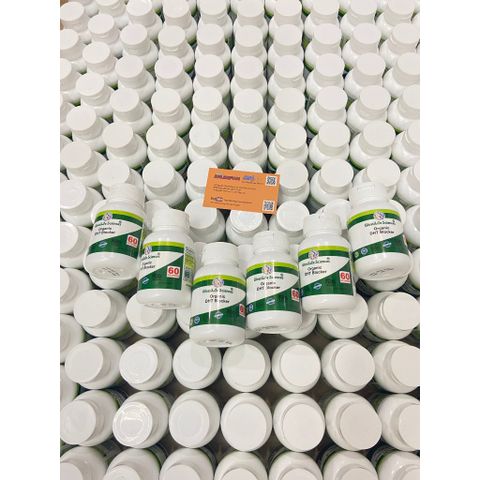 Viên Uống Organic DHT Blocker Ấn Độ - Hỗ Trợ Mọc Tóc, Ngăn Rụng Tóc, Chiết Xuất Thảo Dược An Toàn, 60 Viên