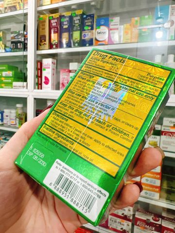 Dầu Gió Xanh 2 Nắp Eagle Brand - Giảm Đau, Cảm Lạnh, Hương Thơm Sảng Khoái, Phiên Bản Cao Cấp Từ Mỹ