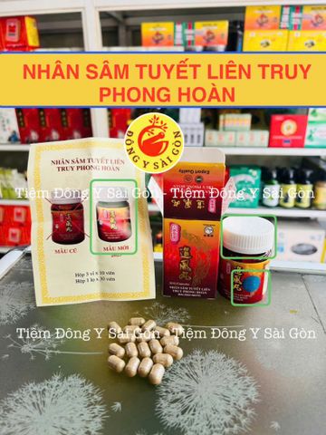 Nhân Sâm Tuyết Liên Truy Phong Hoàn - Hộp 30 Viên Chính Hãng - Bổ Sung Năng Lượng Và Sức Khỏe Tự Nhiên