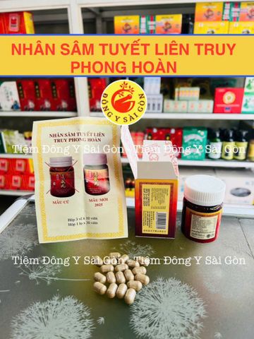 Nhân Sâm Tuyết Liên Truy Phong Hoàn - Hộp 30 Viên Chính Hãng - Bổ Sung Năng Lượng Và Sức Khỏe Tự Nhiên