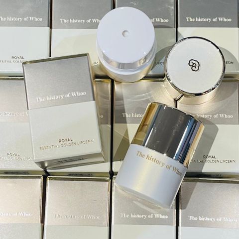 Son Dưỡng Môi Whoo Royal Essential Golden LipCerin 15ml - Dưỡng Ẩm Mềm Mại, Ngăn Ngừa Lão Hóa, Hương Thơm Dễ Chịu, Quà Tặng Sang Trọng