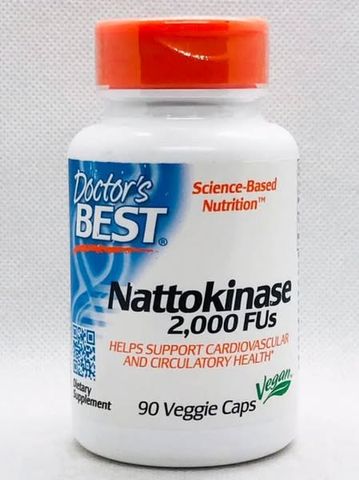 Viên uống chống tai biên, đột quỵ Nattokinase 2000 FUs hộp 90 viên