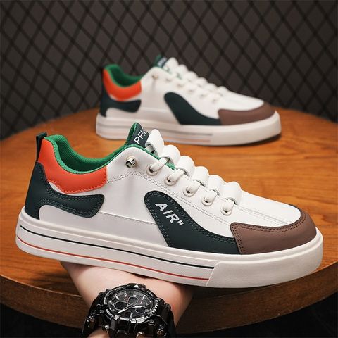 Giày Nam Cổ Thấp TC19 - Sneaker Da Lì Hàn Quốc, Thời Trang Dễ Phối Đồ, Phong Cách Trẻ Trung và Hiện Đại