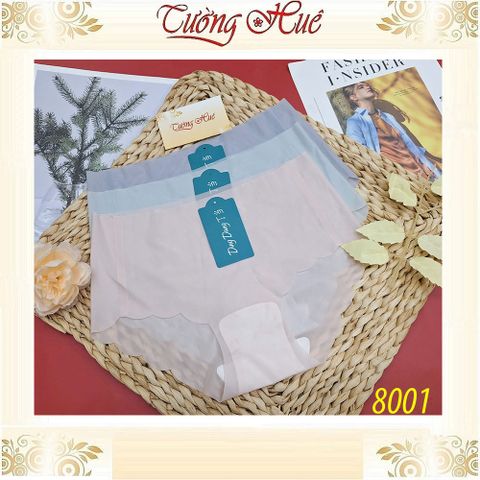 Quần Lót Ding Dang 8001 Lưng Thấp Su Mỏng Thoáng Mát - Không Đường May, Thoải Mái Cho Váy Ôm Body - Đồ Lót Nữ Cao Cấp