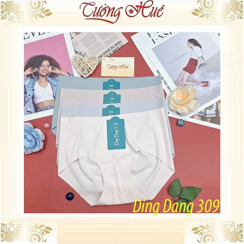 Quần Lót Nữ Ding Dang 309 - Chất Su Mềm Mại, Co Dãn Không Đường May, Thoáng Mát - Đồ Lót Thời Trang Hàng Đầu