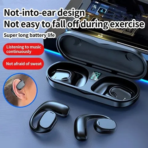 Tai Nghe Không Dây JS270 - Tai Nghe Bluetooth V5.3 Dẫn Truyền Xương, Giảm Tiếng Ồn, Thời Gian Pin 8 Giờ, Chống Nước IPX5