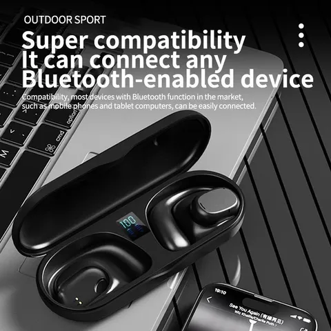 Tai Nghe Không Dây JS270 - Tai Nghe Bluetooth V5.3 Dẫn Truyền Xương, Giảm Tiếng Ồn, Thời Gian Pin 8 Giờ, Chống Nước IPX5
