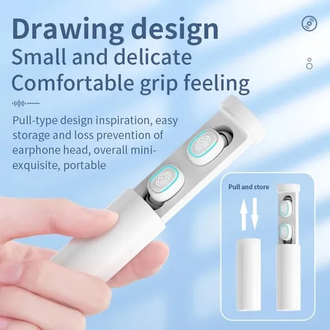 Tai Nghe Không Dây Bluetooth HiFi C1 TWS V5.3 - Âm Thanh Chất Lượng Cao, Thời Gian Sử Dụng 3-5 Giờ, Chơi Game & Nghe Nhạc