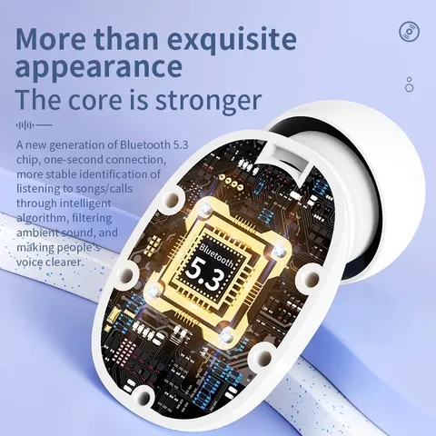 Tai Nghe Không Dây Bluetooth HiFi C1 TWS V5.3 - Âm Thanh Chất Lượng Cao, Thời Gian Sử Dụng 3-5 Giờ, Chơi Game & Nghe Nhạc