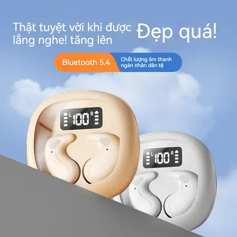 Tai Nghe Bluetooth Không Dây B11 V5.4 – Tai Nghe Nhỏ Gọn Chất Lượng Âm Thanh Bass, Thể Thao và Ngủ Ngon