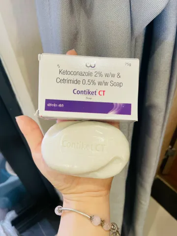 Xà Bông Contiket CT 75g (MẪU MỚI) - Xà Bông Chăm Sóc Da, Hỗ Trợ Giải Quyết Vấn Đề Da Liễu Như Lang Ben, Nấm Da, Vẩy Nến