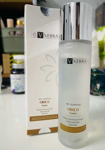 Nước Hoa Hồng Dưỡng Ẩm Vxebra 120ml - Se Khít Lỗ Chân Lông, Giảm Mụn, Sáng Da Cho Da Dầu, An Toàn Không Chứa Cồn và Paraben