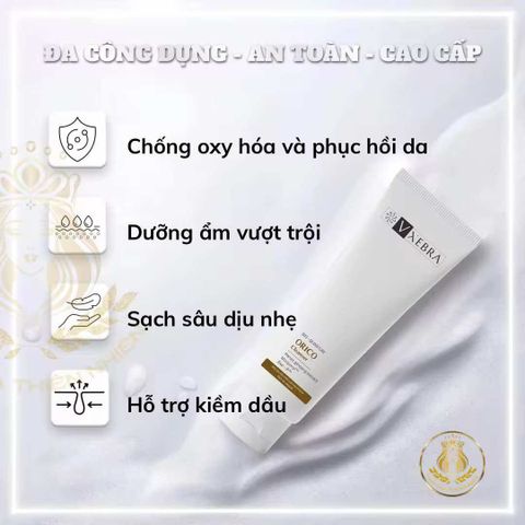 Sữa Rửa Mặt Vxebra Cho Da Nhạy Cảm – Làm Sáng Da, Kiểm Soát Dầu, Ngừa Mụn 100g | Dịu Nhẹ, An Toàn cho Mọi Loại Da