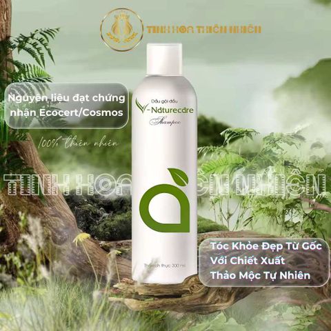 Dầu Gội Thảo Dược Vnaturecare 300ml - Giảm Rụng Tóc, Dưỡng Tóc, Thơm Lâu, Phù Hợp Cho Tóc Nhuộm, Chăm Sóc Tóc Thiên Nhiên