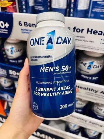 {Flash Sale} One A Day 50+ Viên Uống Bổ Sung Vitamin Tổng Hợp Cho Nam Trên 50 Tuổi 300v