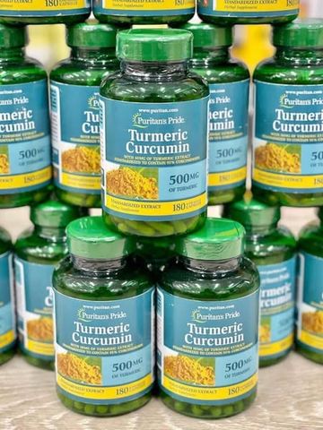 {Flash Sale} Viên Nghệ Turmeric Curcumin 1000mG Puritan's Pride 120 vien