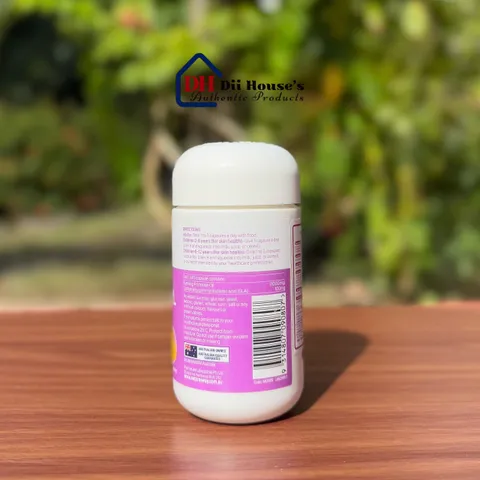Dầu Hoa Anh Thảo Nature's Way Evening Primrose Oil 1000mg - Giải Pháp Cân Bằng Nội Tiết & Làm Đẹp Da - Hộp 60 Viên Hỗ Trợ Sức Khỏe