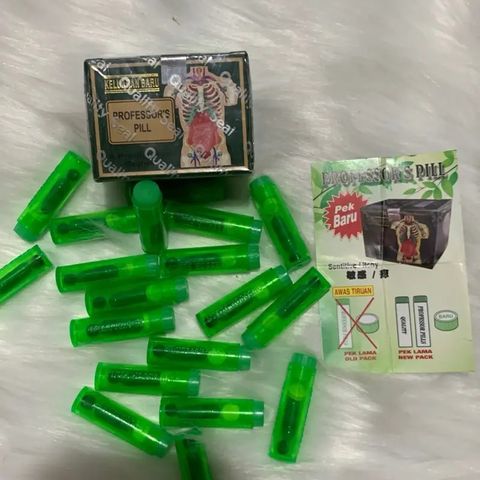 Viên Bổ Khớp Professor's Pill Xanh - Giảm Đau Khớp, Hỗ Trợ Khỏe Mạnh Xương Khớp, 20 Ống Tiện Lợi Nhập Khẩu Từ Malaysia