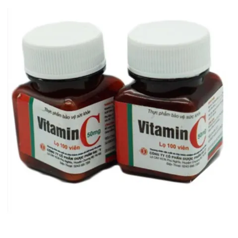 Viên Uống Vitamin C Tăng Cường Sức Đề Kháng - 100 Viên Giúp Giảm Mệt Mỏi, Hỗ Trợ Oxy Hóa, Sản Phẩm Chăm Sóc Sức Khỏe Việt Nam
