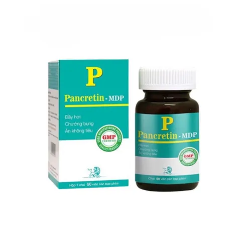 Viên Uống Pancretin - MDP Hỗ Trợ Tiêu Hóa, Giảm Đầy Hơi và Ăn Không Tiêu - Thực Phẩm Chức Năng Từ Thiên Nhiên