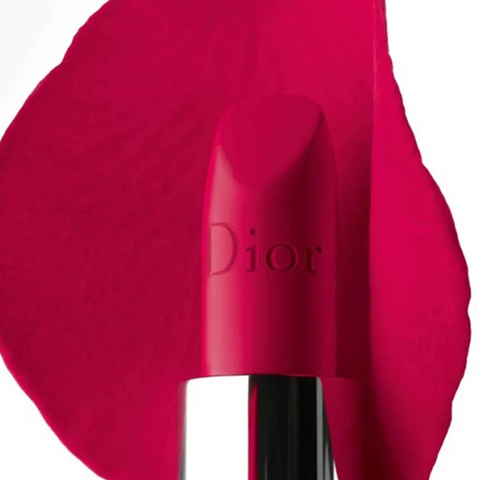 Son Lì Dior Velvet 784 Rouge Rose Màu Hồng Dâu